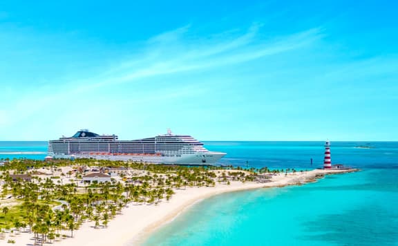 MSC Cruises background